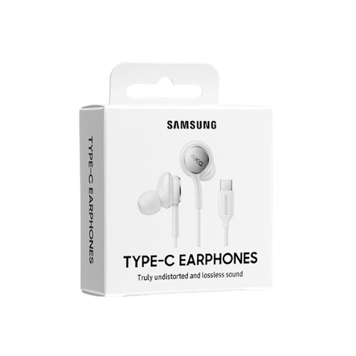SAMSUNG by AKG EO-IC100 Auricolare a Filo con Connettore Type-C e Cuffiette InEar - Bianco