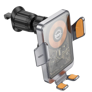 HOCO HW7 Supporto Auto con Ricarica Wireless da Bocchette Arezione 