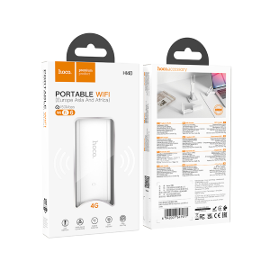 HOCO Mobile Wi-Fi Modem 4G LTE HI40 con Slot SimCard e Connessione USB-A Auto Alimentato