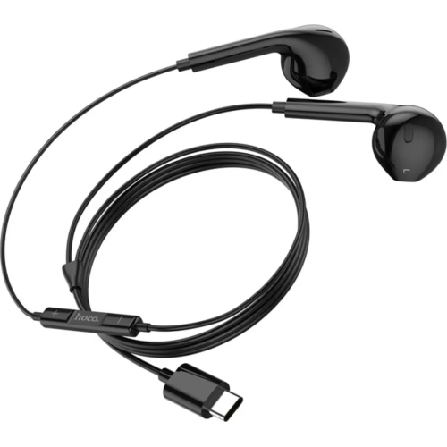 HOCO M101 PRO Auricolare a Filo con Connettore Type-C e Cuffiette InEar - Bianco