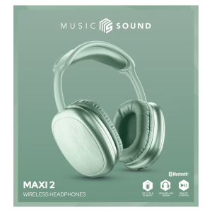 MUSIC SOUND by CELLULARLINE MAXI 2 Cuffia Bluetooth - Verde