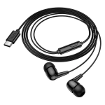 HOCO M97 Auricolare a Filo con Connettore Type-C e Cuffiette InEar - Nero
