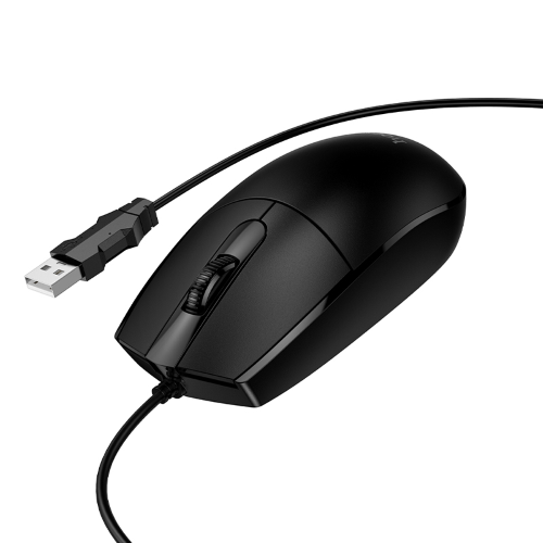 HOCO GM50 Mouse a Filo - Nero