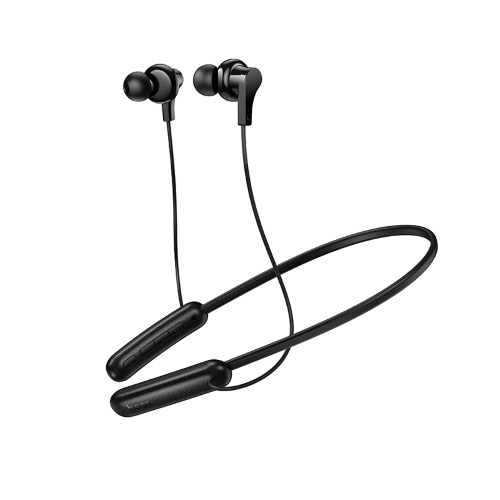 HOCO ES75 Auricolare Bluetooth Wireless da Collo con Cuffiette InEar e Bluetooth 5.4 - Nero